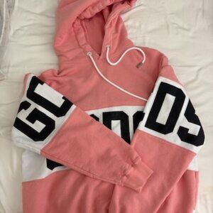 GCDS cotton sweatshirt with big logo